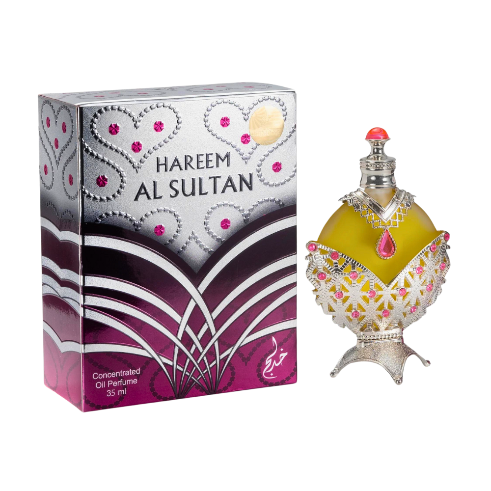 KHADLAJ HAREEM AL SULTAN SILVER OIL PERFUME 35ML (U)