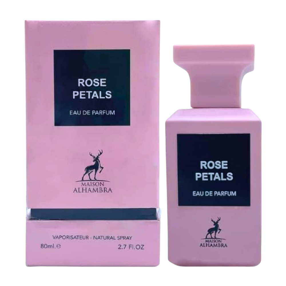 MAISON ALHAMBRA ROSE PETALS EDP 80ML (M)