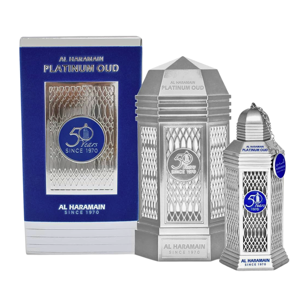 AL HARAMAIN 50 YEARS PLATINUM OUD EDP 100ML (U)