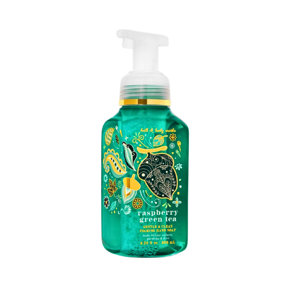 BATH & BODY WORKS JABON DE MANOS RASPBERRY GREEN TEA 259ML