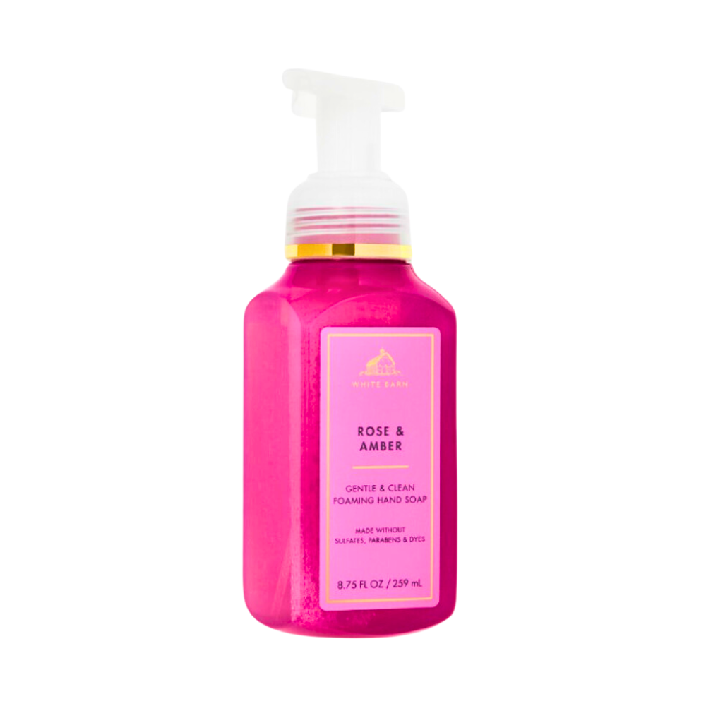 BATH & BODY WORKS JABON DE MANOS ROSE & AMBER 259ML