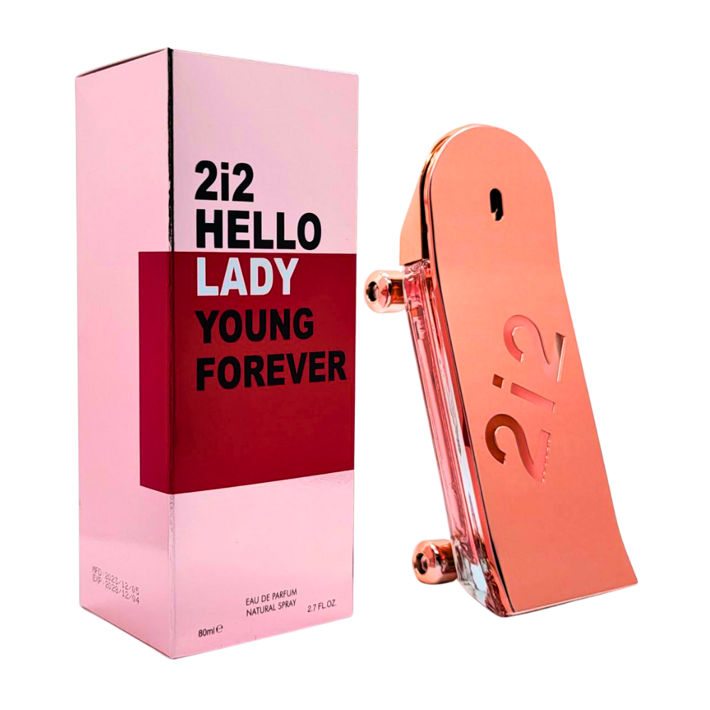 2i2 HELLO LADY YOUNG FOREVER EDP 80ML (M)