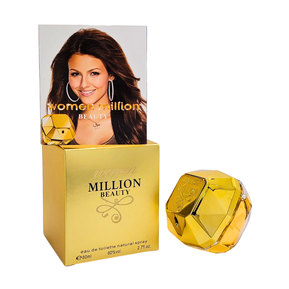 WOMEN MILLION BEAUTY EDT 80ML (M)