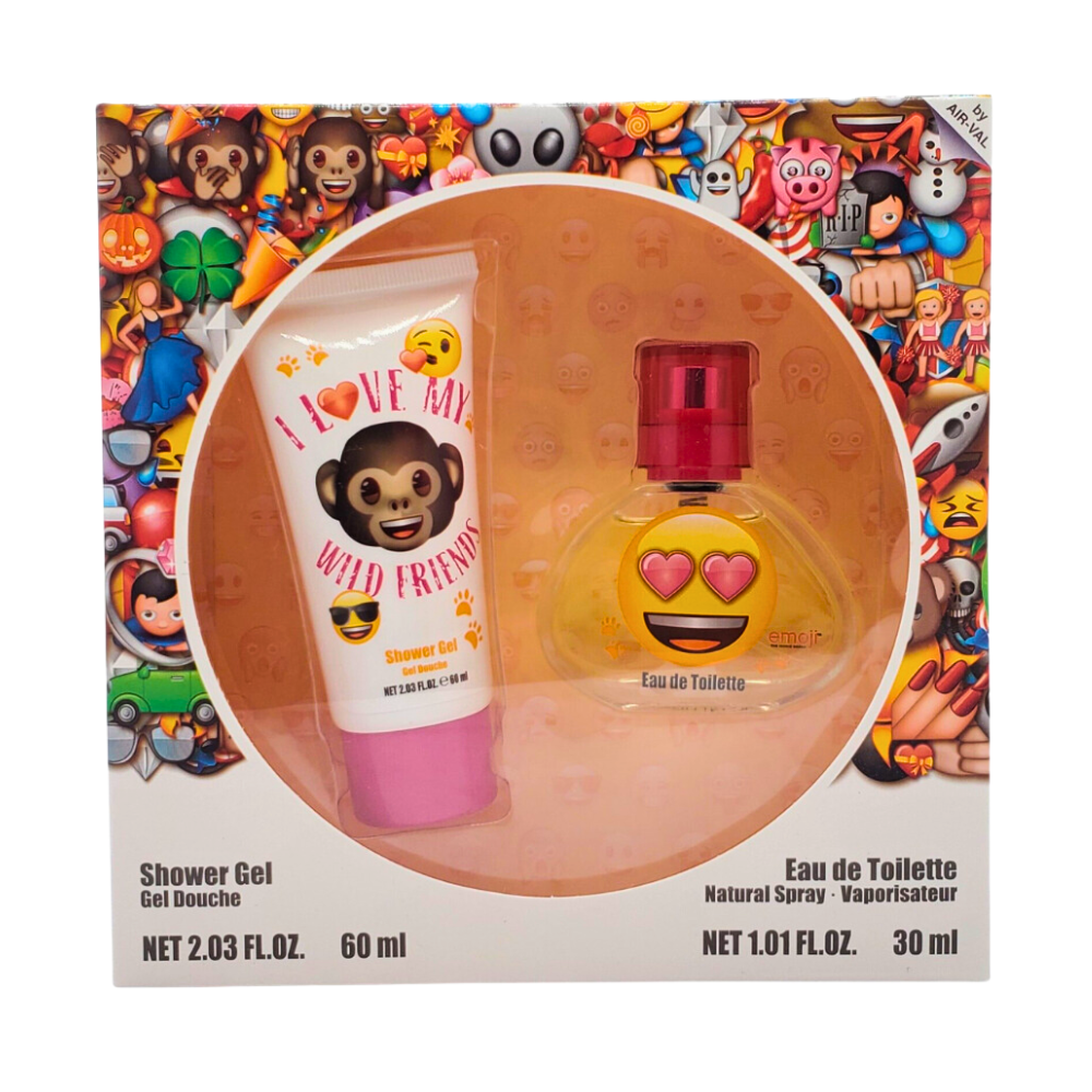 SET EMOJI EDT 30ML, SHOWER GEL 60ML (M)