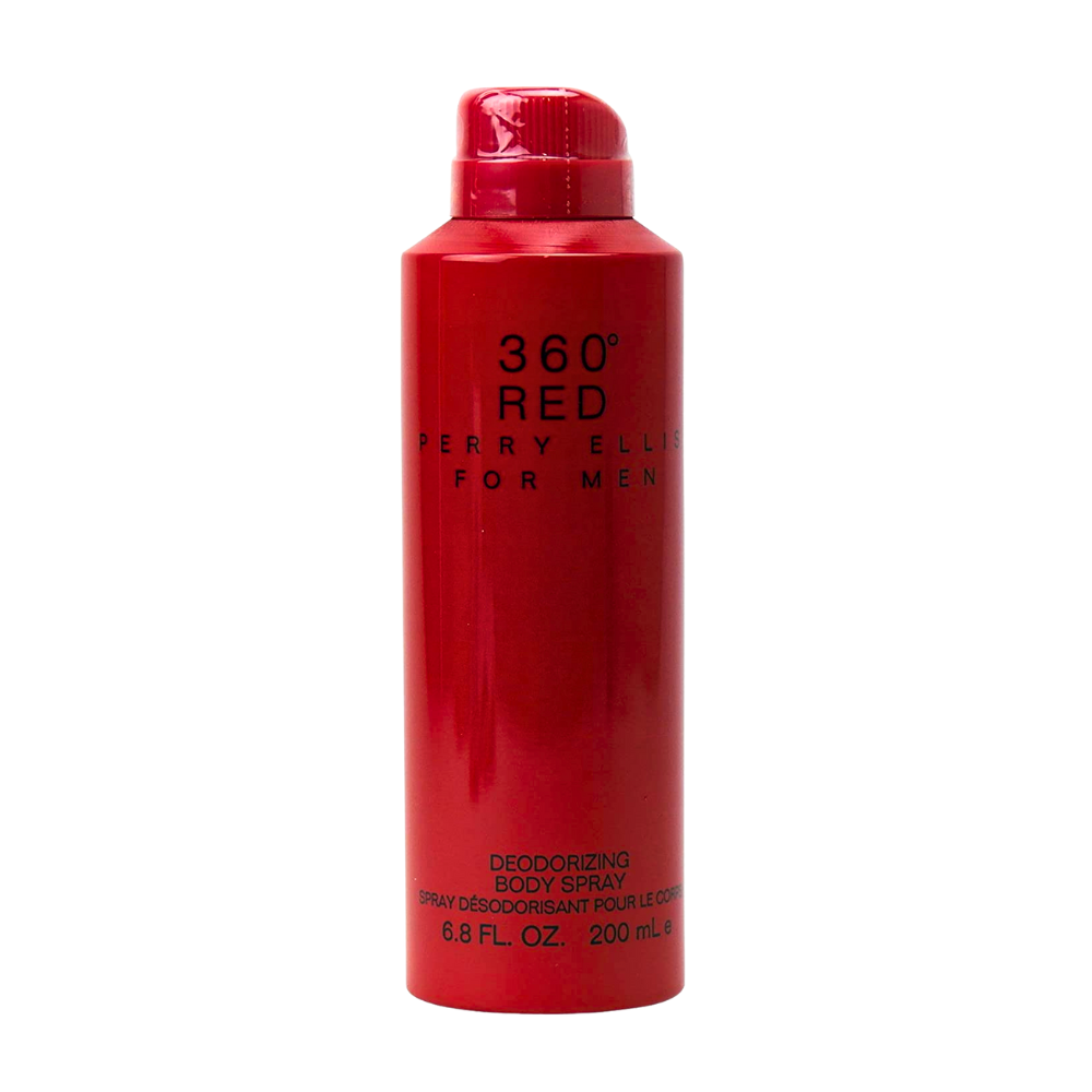 PERRY ELLIS BODY SPRAY 360 RED FOR MEN 170G (H)