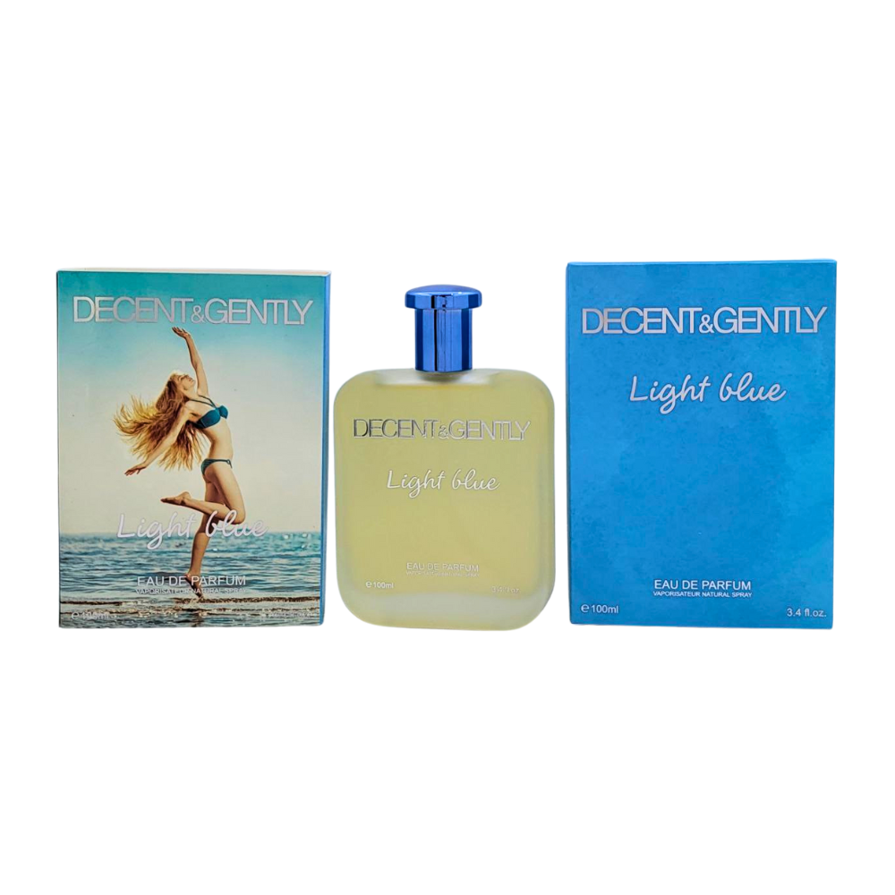 DECENT & GENTLY LIGHT BLUE EDP 100ML (M)