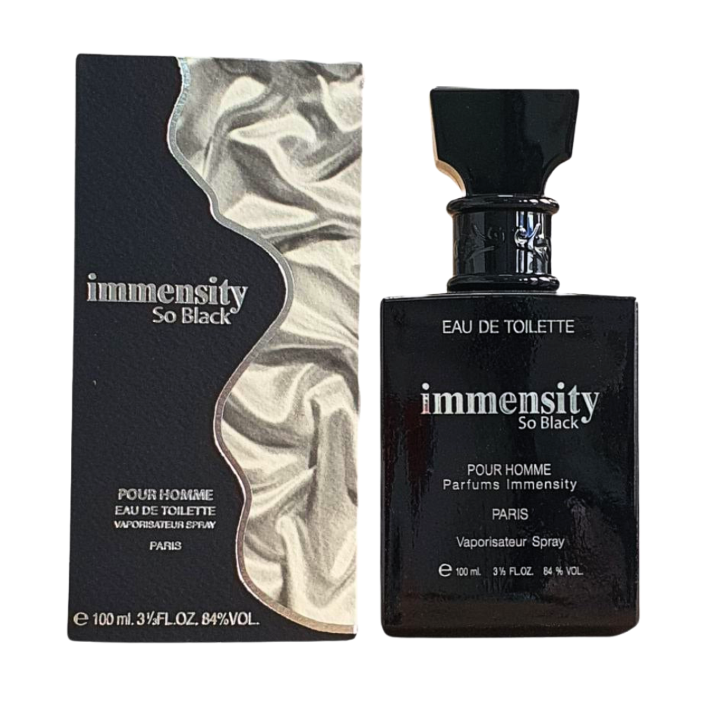 IMMENSITY SO BLACK EDT 100ML (H)