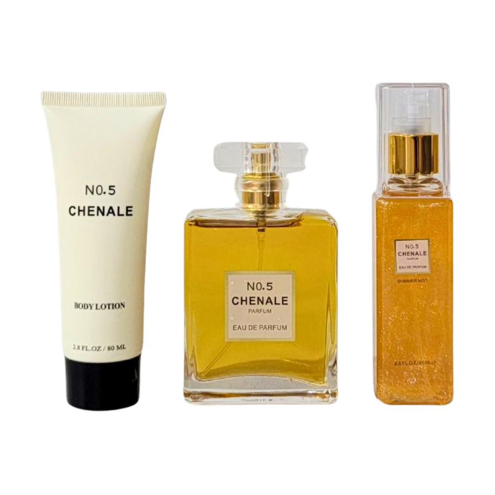 SET N0.5 CHENALE EDP 100ML, BODY LOTION 80ML, SHOWER GEL 80ML (M)