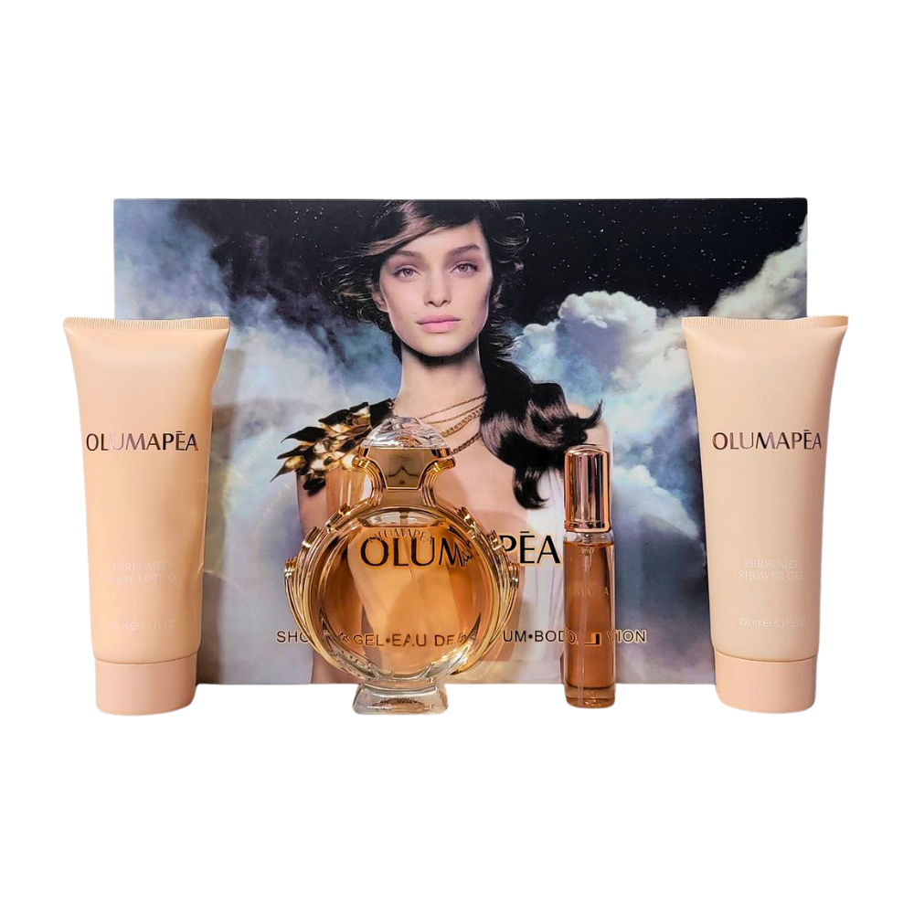 SET OLUMAPEA EDT 90ML, EDT 20ML, BODY LOTION 150ML, SHOWER GEL 150ML (M)