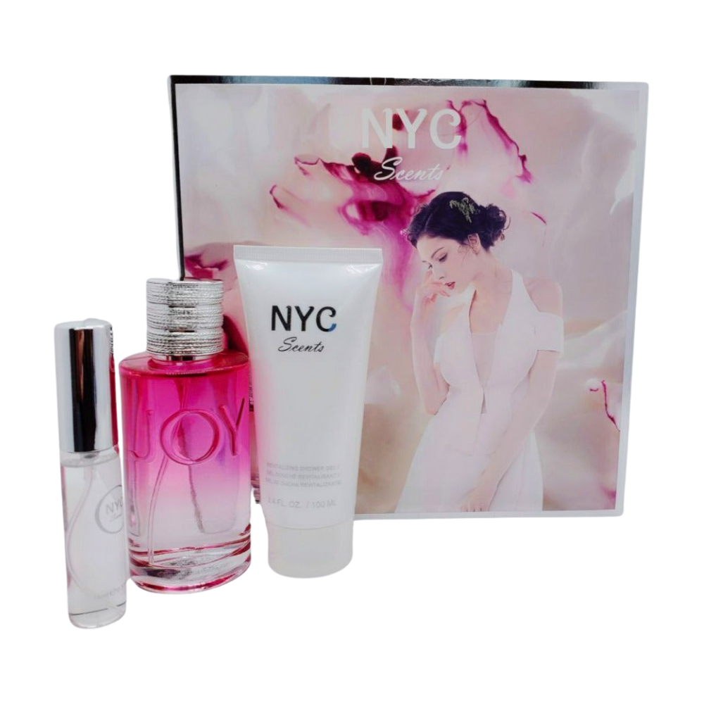 SET NYC SCENTS EDT 100ML, EDT 15ML, SHOWER GEL 100ML (M)