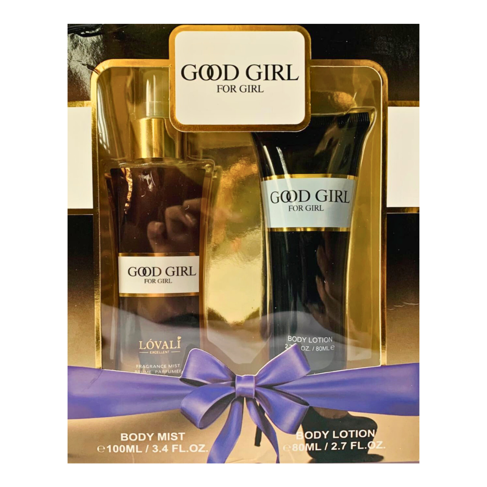 SET GOOD GIRL FOR GIRL BODY MIST 100ML, BODY LOTION 80ML (M)