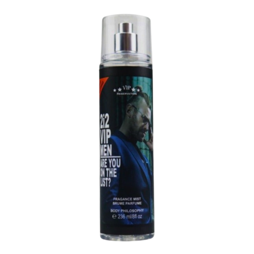 SPLASH BODY PHILOSOPHY 2i2 VIP MEN ARE YOU ON THE LIST 236ML (H)