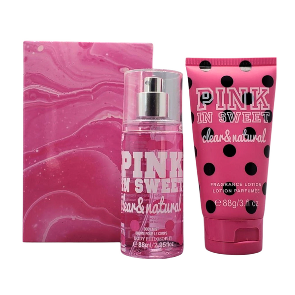 PINK Sweet good Orchard Body Lotion + Body Mist Set