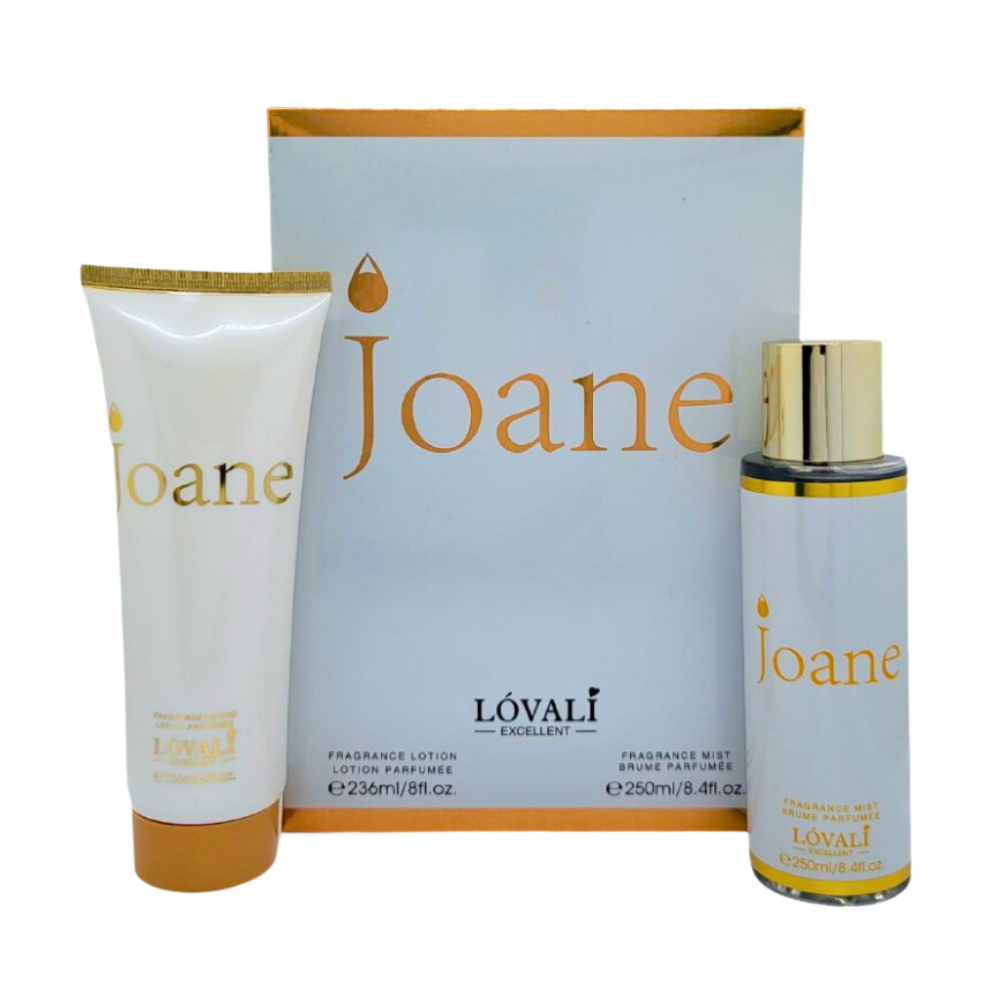 SET LOVALI JOANE SPLASH 250ML, BODY LOTION 236ML (M)