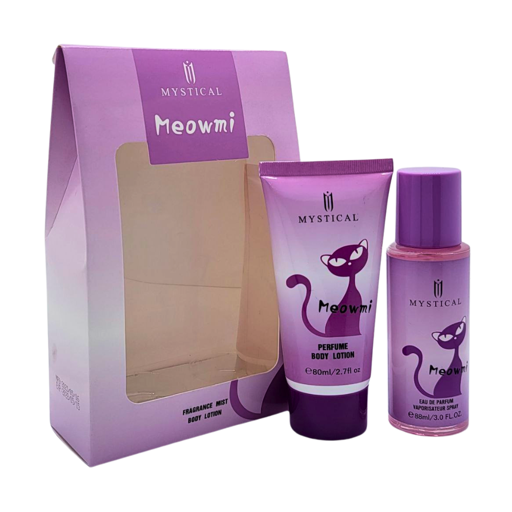 SET MYSTICAL MEOWMI SPLASH 88ML, BODY LOTION 80ML (M)