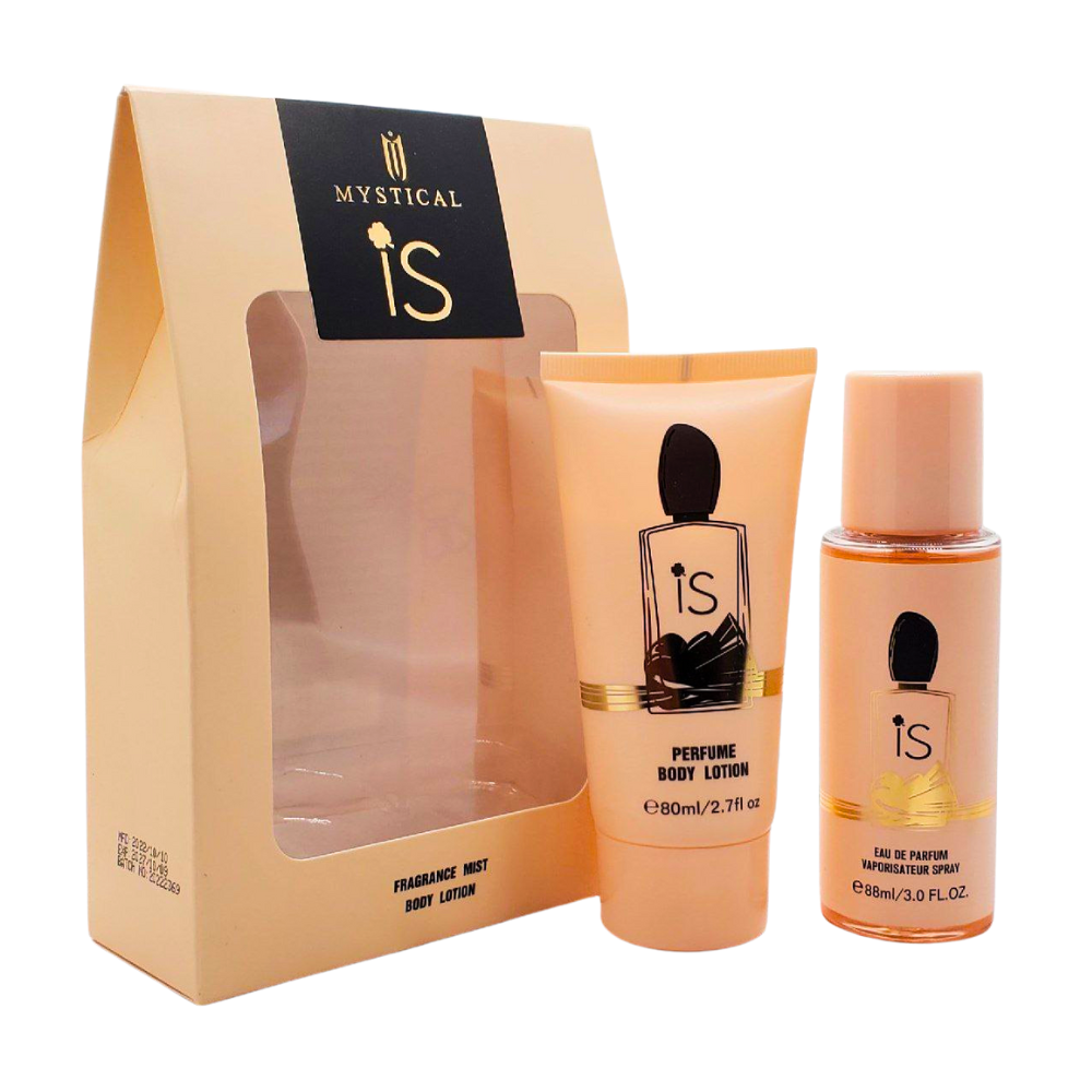 SET MYSTICAL IS SPLASH 88ML, BODY LOTION 80ML (M)