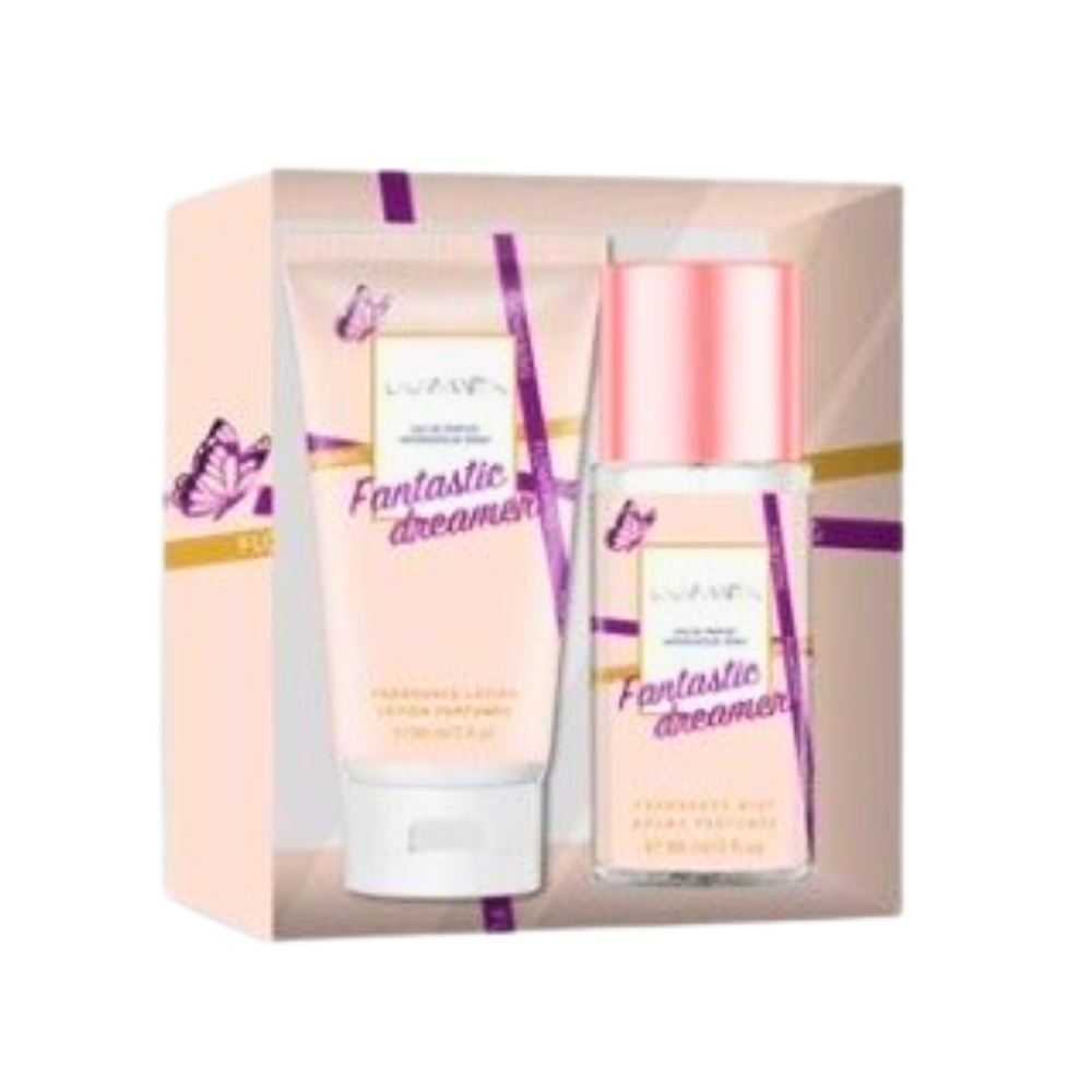 SET LAMANTA FANTASTIC DREAMER SPLASH 88ML, BODY LOTION 88ML (M)