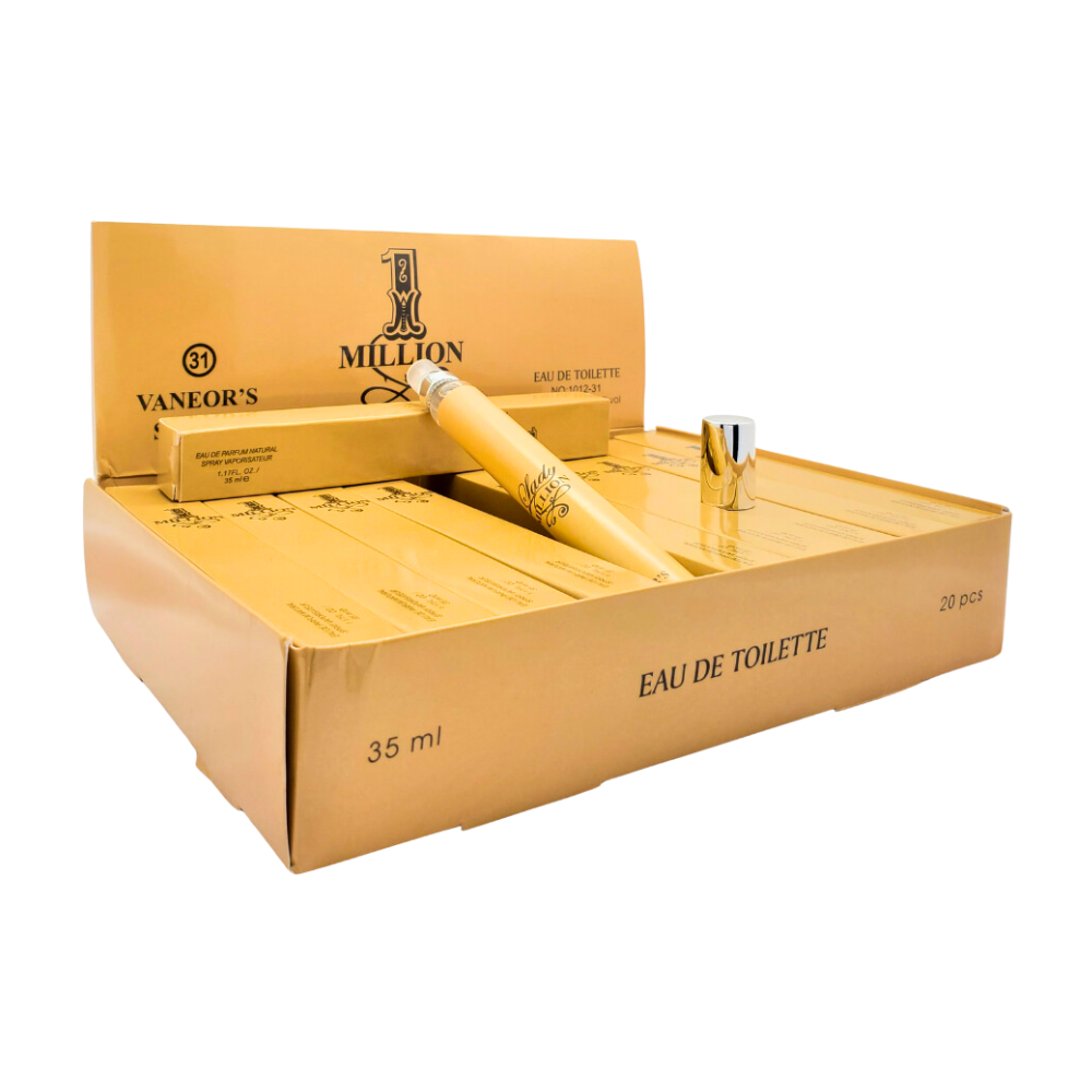 PERFUME EN TUBO PARA HOMBRE 1 MILLION 31 EDT 35ML (H)