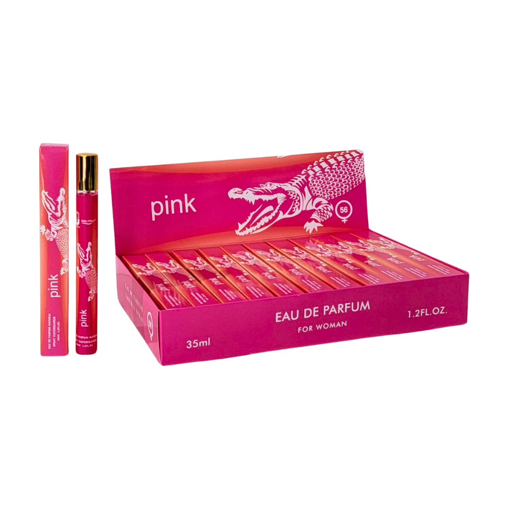 PERFUME EN TUBO PARA DAMA PINK FOR WOMEN 56 EDP 35ML (M)