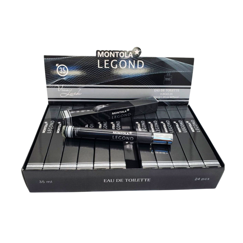 PERFUME EN TUBO PARA HOMBRE MONTOLA LEGOND 35 EDT 35ML (H)