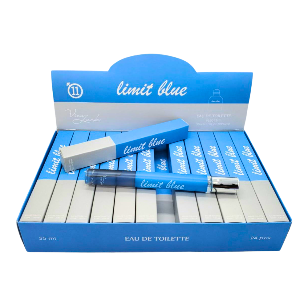 PERFUME EN TUBO PARA DAMA LIMIT BLUE 11 EDT 35ML (M)
