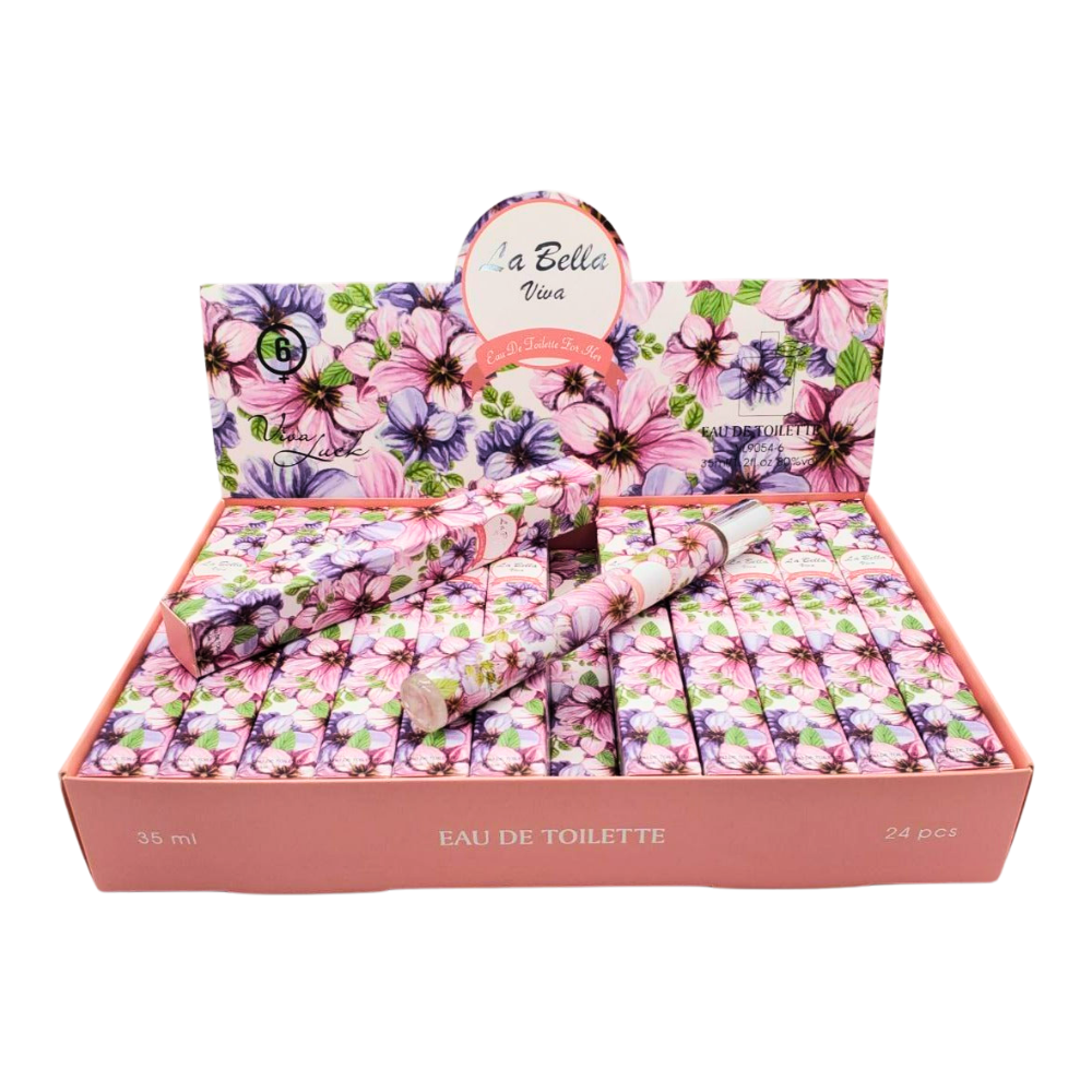 PERFUME EN TUBO PARA DAMA LA BELLA VIDA 6  EDT 35ML (M)