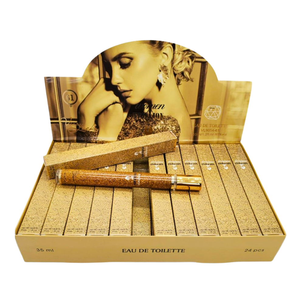 PERFUME EN TUBO PARA DAMA WOMAN TRILLION 61 EDT 35ML (M)