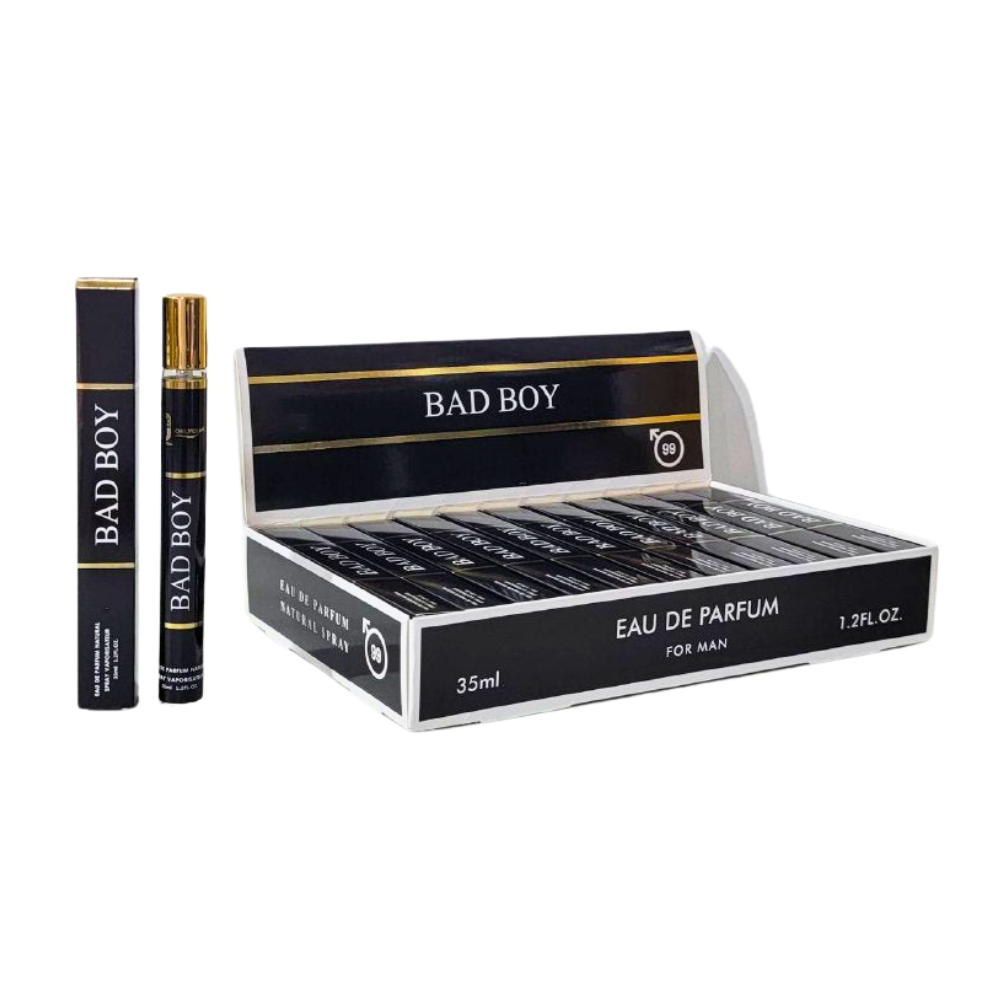 PERFUME EN TUBO PARA HOMBRE BAD BOY 99 EDP 35ML (H)