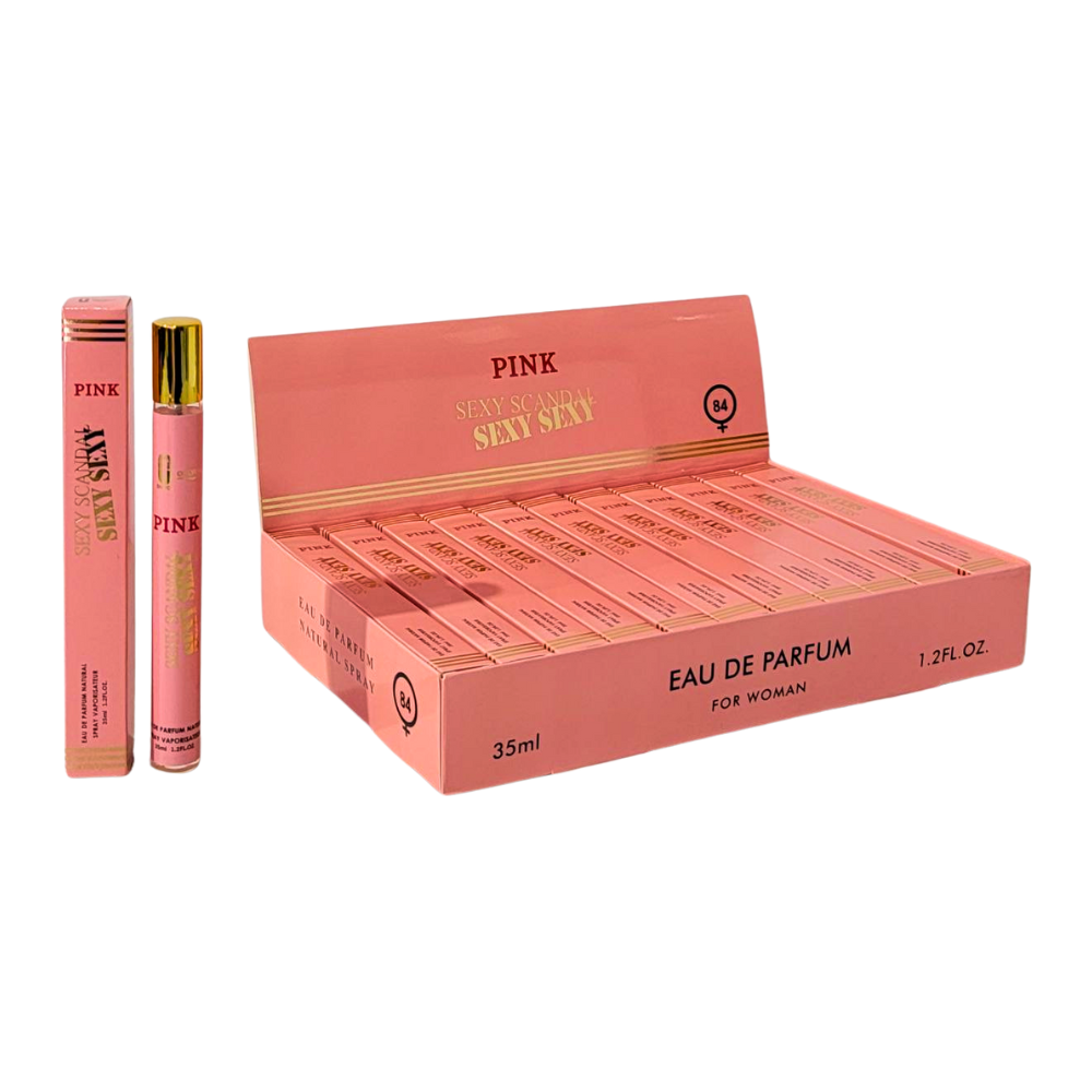 PERFUME EN TUBO PARA DAMA PINK SEXY SCANDAL SEXY SEXY 84 EDP 35ML (M)