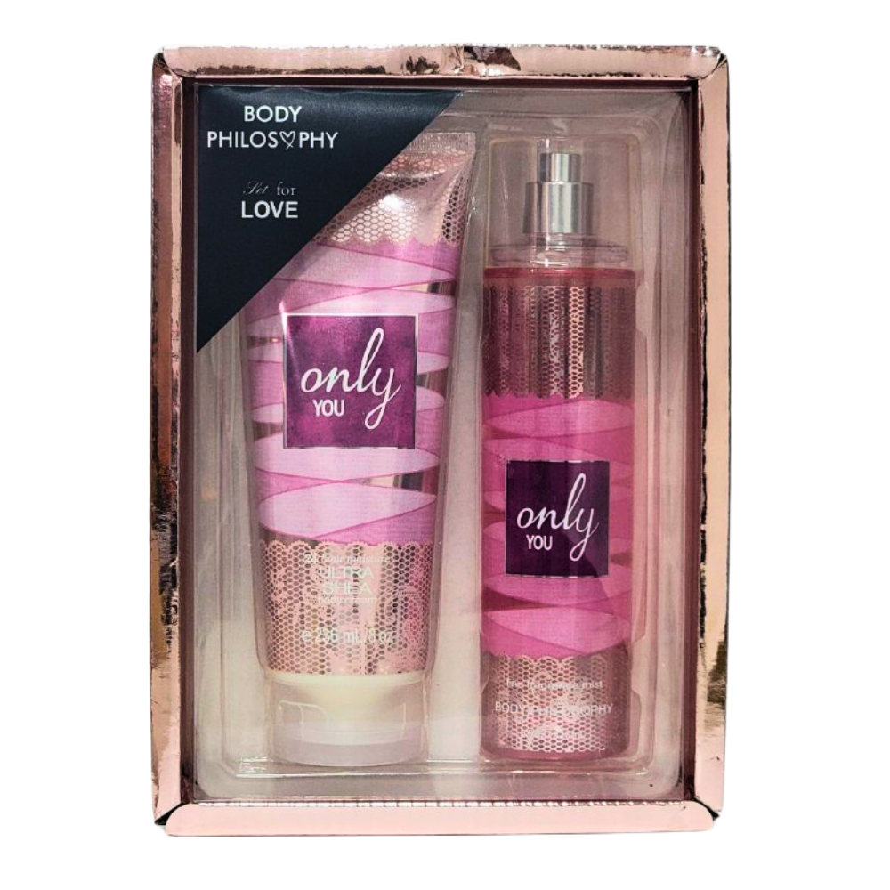 SET ONLYOU SHEA SPLASH 250ML, BODY LOTION 236ML (M)