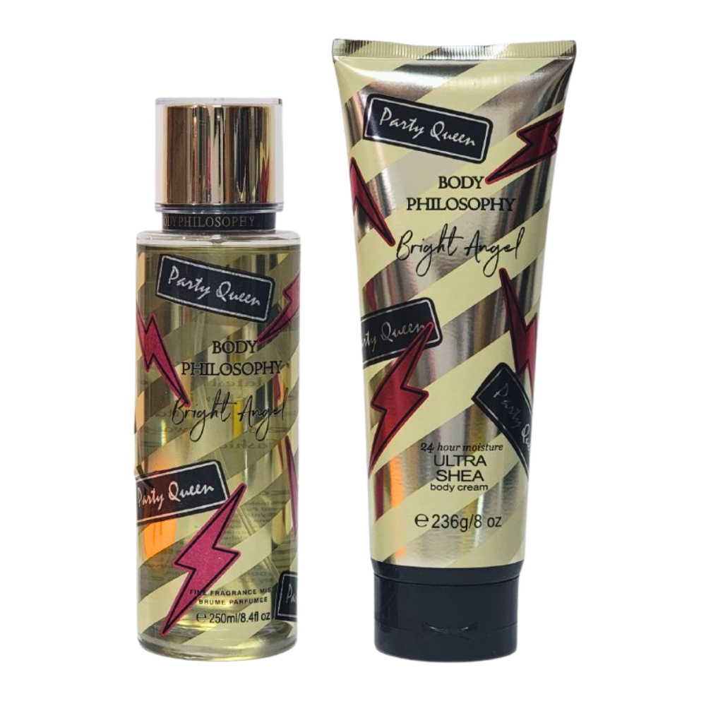 SET BODY PHILOSOPHY BRIGHT ANGEL SPLASH 250ML, BODY LOTION 236ML (M)