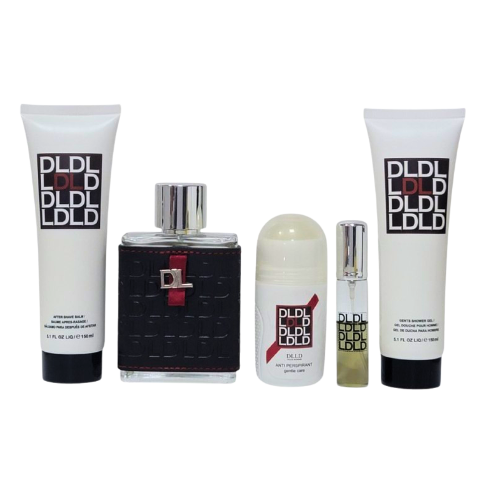 SET DLLD POUR HOMME EDT 100ML, EDT 15ML, SHOWER GEL 150ML, AFTER SHAVE 150ML, DEODORANT 50G (H)