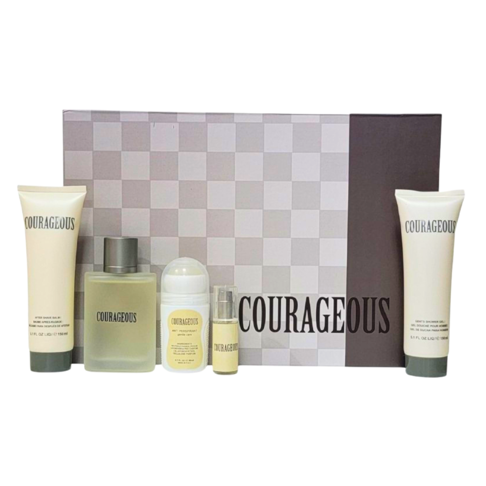 SET COURAGEOUS EDT 100ML, EDT 10ML, SHOWER GEL 150ML, AFTER SHAVE 150ML, DEODORANT 80ML (H)