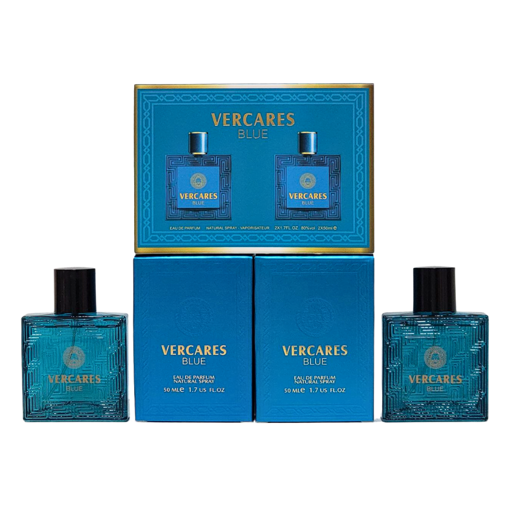 SET VERCARES BLUE EDP 50MLX2 (H)