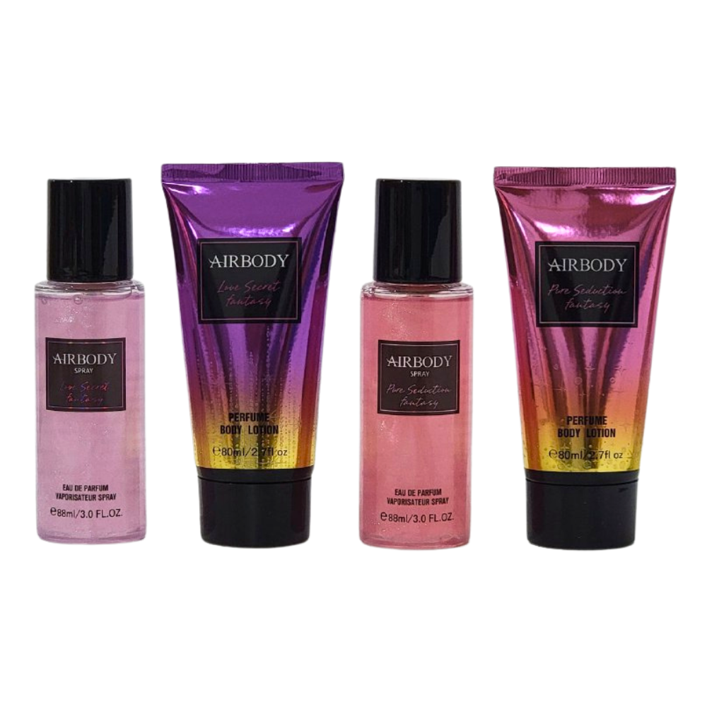 SET LOVE SECRET FANTASY,PURE SEDUCTION FANTASY SPLASH SPLASH 88MLX2, BODY LOTION 80MLX2 (M)