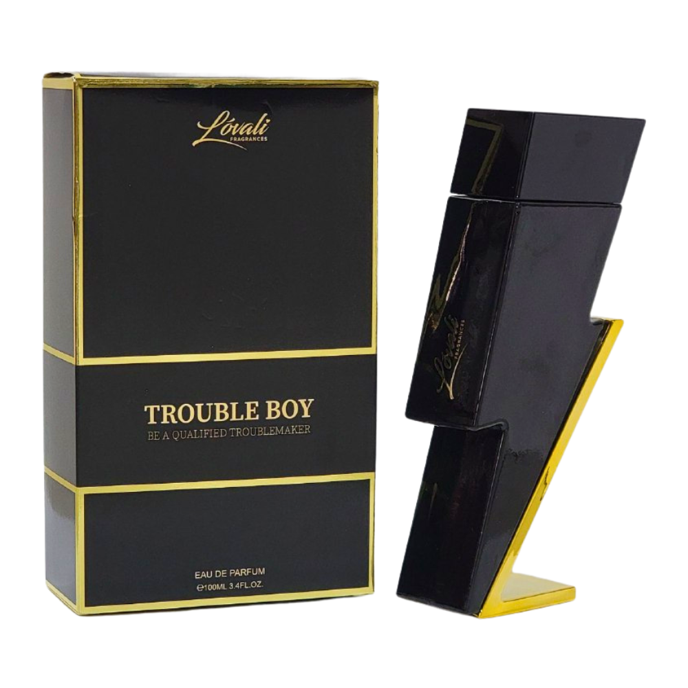 LOVALI FRAGRANCES TROUBLE BOY BE A QUALIFIED TROUBLEMAKER EDP 100ML (H)