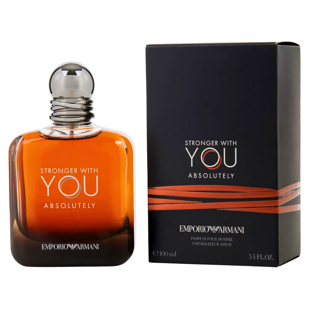 GIORGIO ARMANI EMPORIO ARMANI STRONGER WITH ABSOLUTELY POUR HOMME PARFUM 100ML (H)