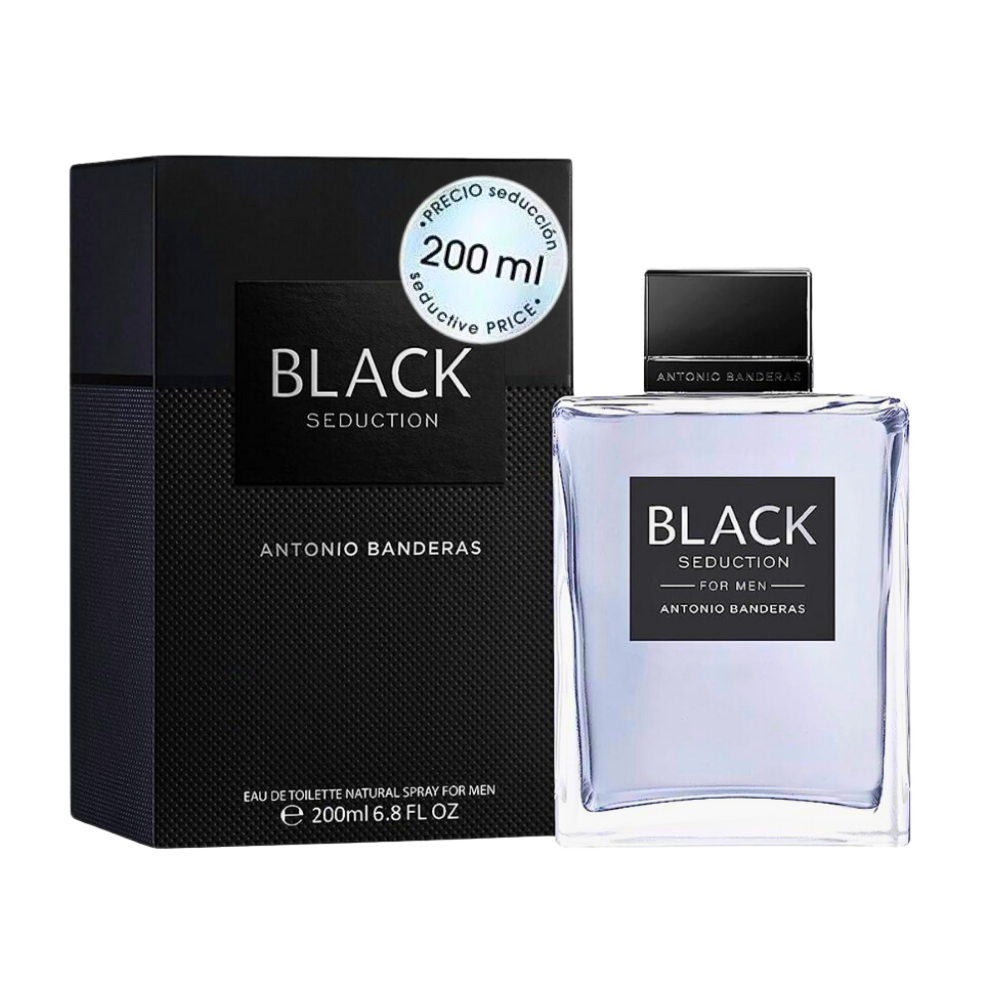 ANTONIO BANDERAS BLACK SEDUCTION EDT 200ML (H)