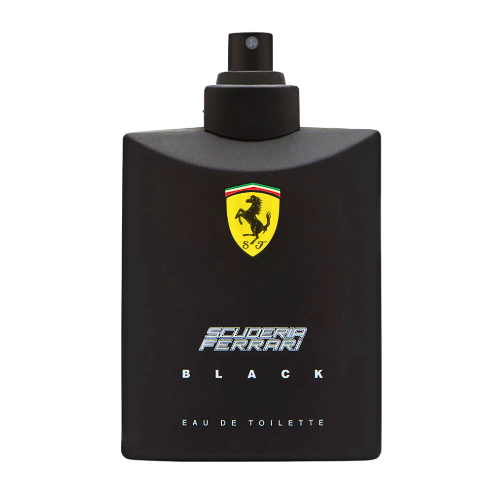 TESTER FERRARI SCUDERIA BLACK EDT 125ML (H)