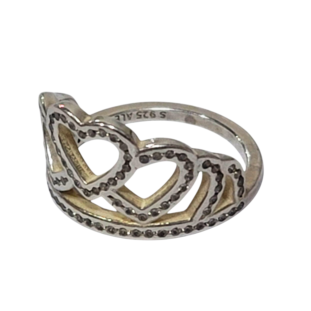 PANI926 ANILLO PANDORA DE CORONA, PLATA 925