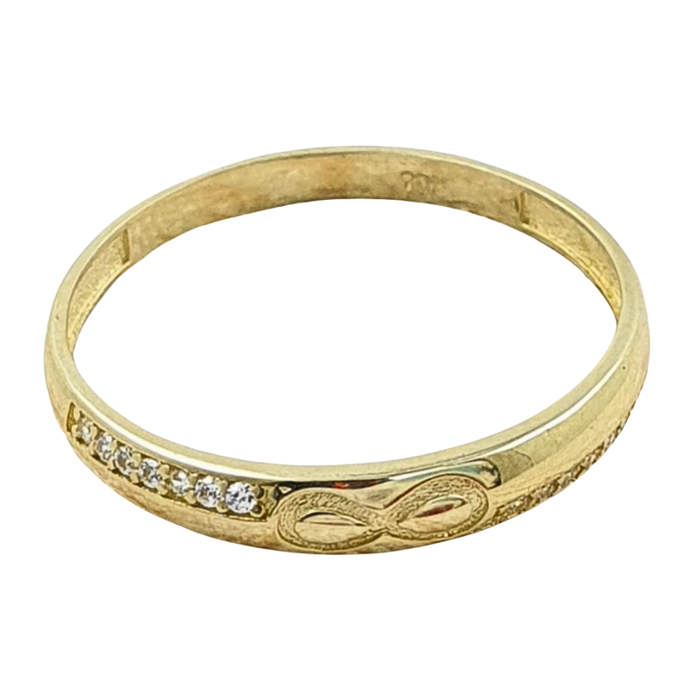 OANI741$11 FORMA ANILLO DE COMPROMISO INFINITO HOMBRE