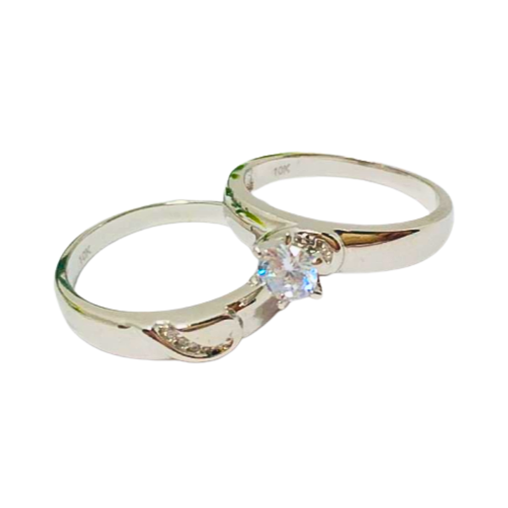 OANI119$8 FORMA ANILLO DE COMPROMISO CIRCON