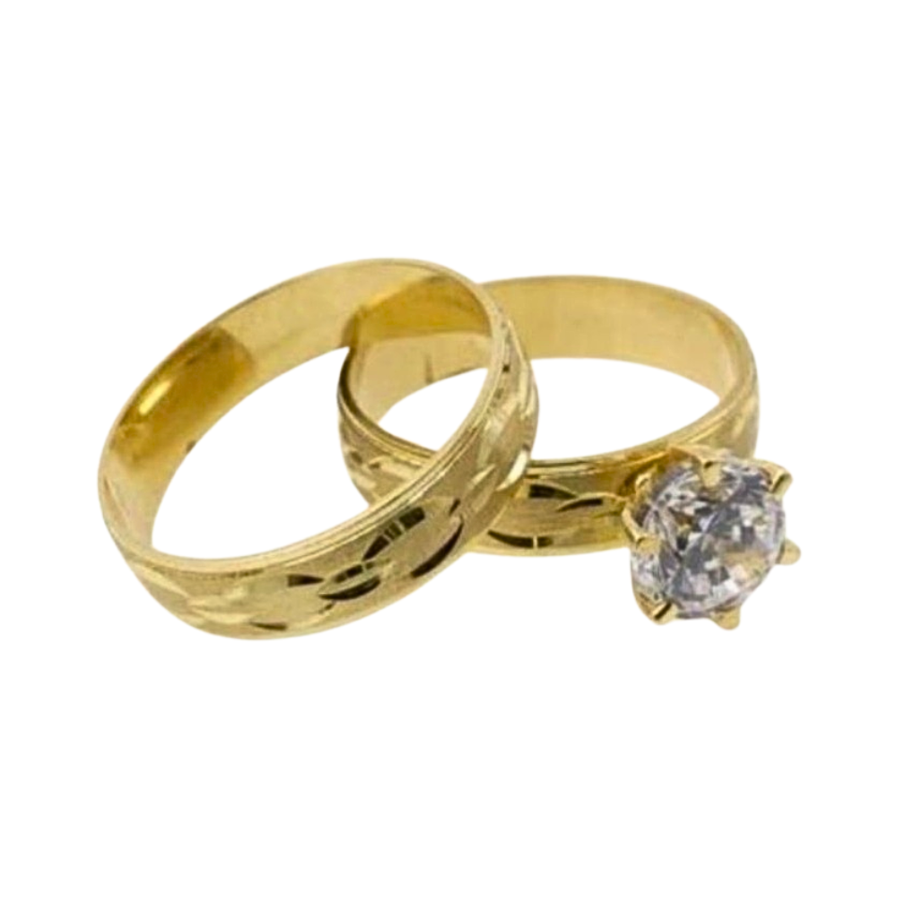 OANI341$8 FORMA ANILLO DE COMPROMISO CIRCON