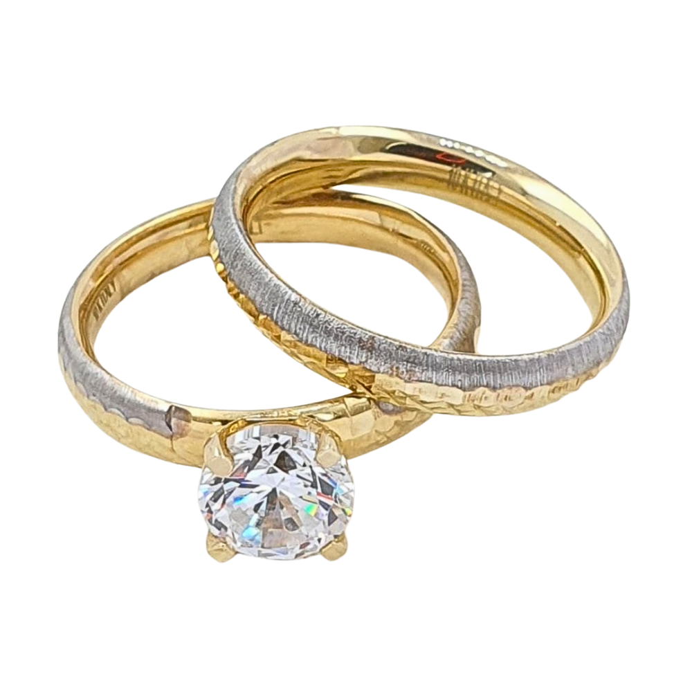 OANI548$8 FORMA ANILLO DE COMPROMISO