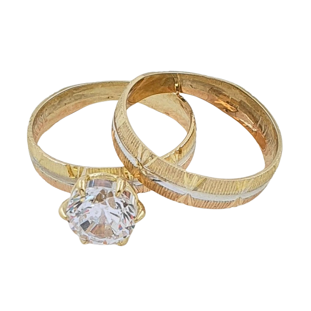 OANI538$7 FORMA ANILLO DE MATRIMONIO