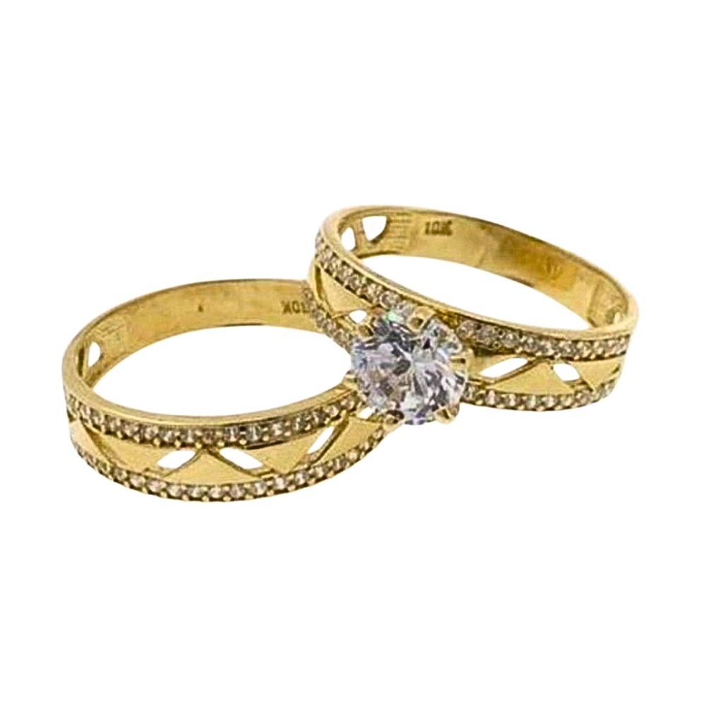 OANI377$9 FORMA ANILLO DE COMPROMISO CIRCON