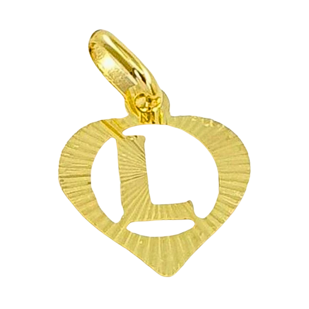 ODIJE572$L FORMA CORAZON LETRA L