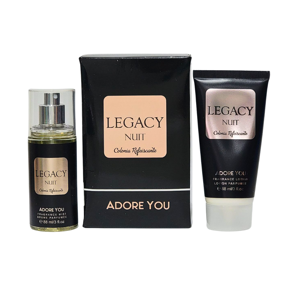 SET DE SPLASH PARA DAMA ADORE YOU LEGACY NUIT SPLASH 88ML, BODY LOTION 88ML (M)