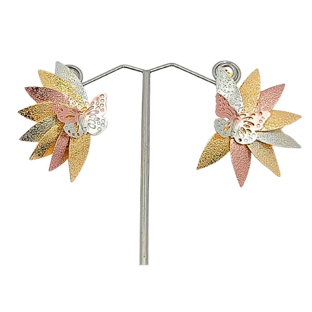 EARI4020 FORMA FLOR MARIPOSA