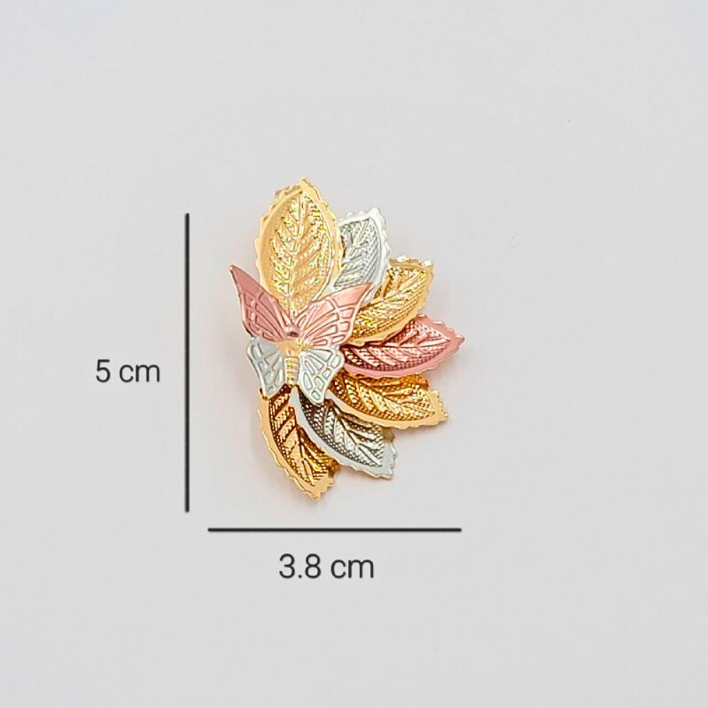 EARI4003 FORMA MARIPOSA HOJAS